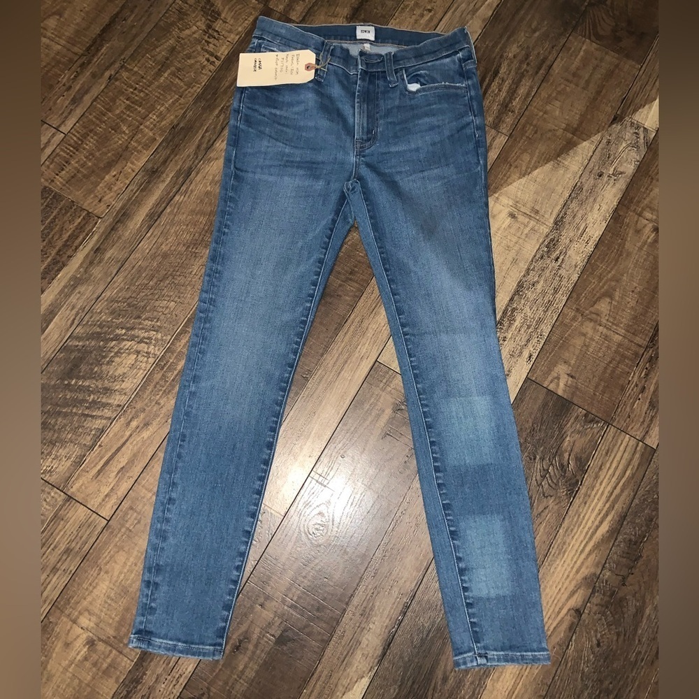 Nwt sample Edwin jeans style Candice unique $200 denim casual skinny spring